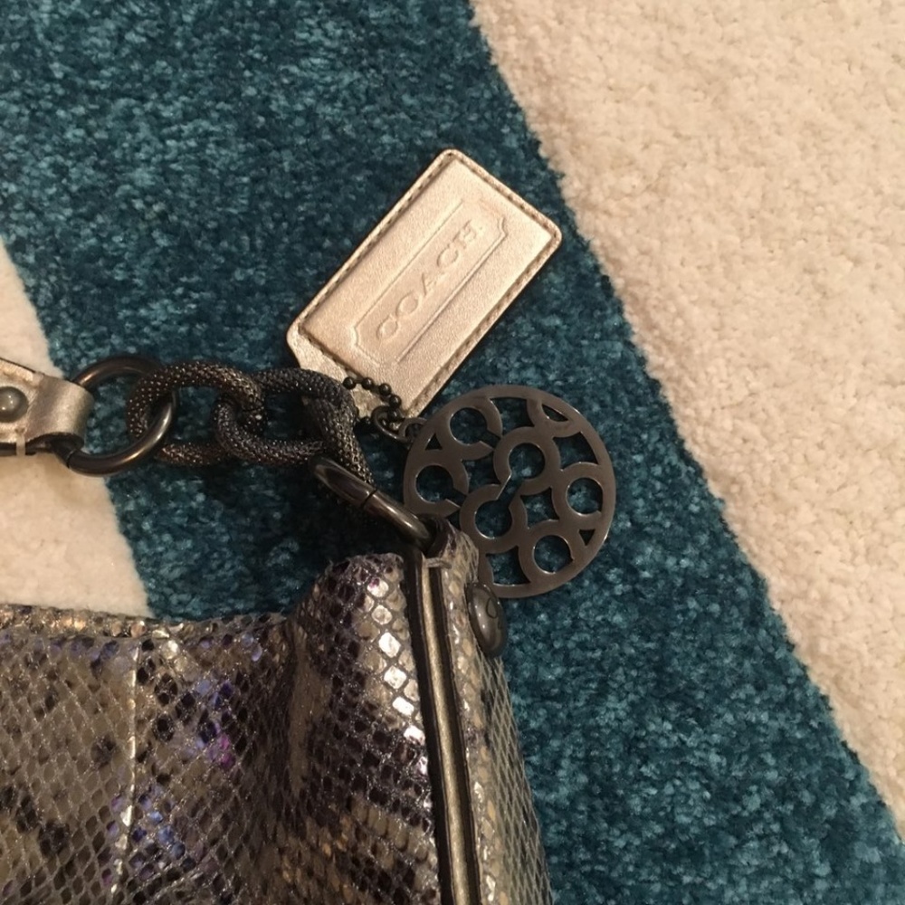 Coach Kristin Metallic Python 14770 - image 2